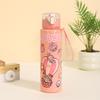 Cute Children's Straw Cup High Value Student with Rope Water Cup Large Capacity Cartoon Water Cup