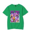 New K-Pop Demon Hunters Rumi Printed T-shirts for Women Men Summer Tee Shirt Men Casual Short Sleeve Round Neck Tops T-shirts