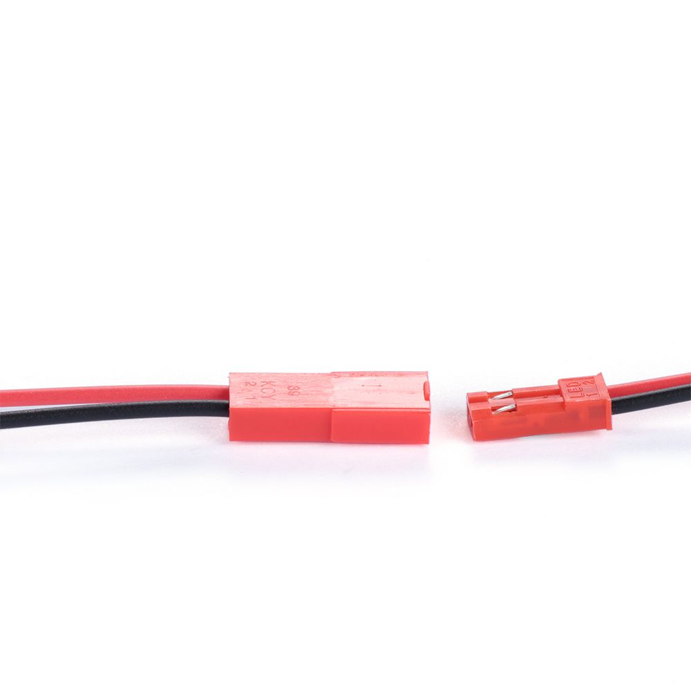 2/5/ 10Pairs New 22AWG  100/150mm 2 Pin Connector  Socket Plug Cable Wire Male + Female