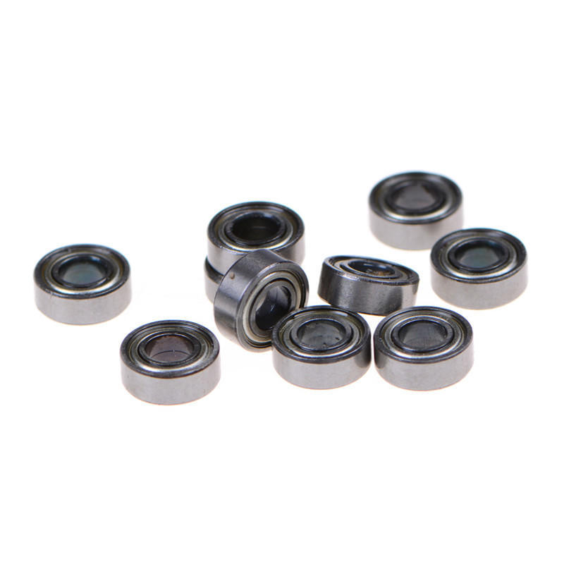 10 Pcs Mr115Zz Miniature Metal Shielded Rubber Sealed Bearing Model 5 X 11 X 4Mm