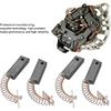 Acouto Replaceable Carbon Motor Brushes 4PCS Alternators Brush Set A647X50870 Metal Alternators Brush Set Replacement for IR IF