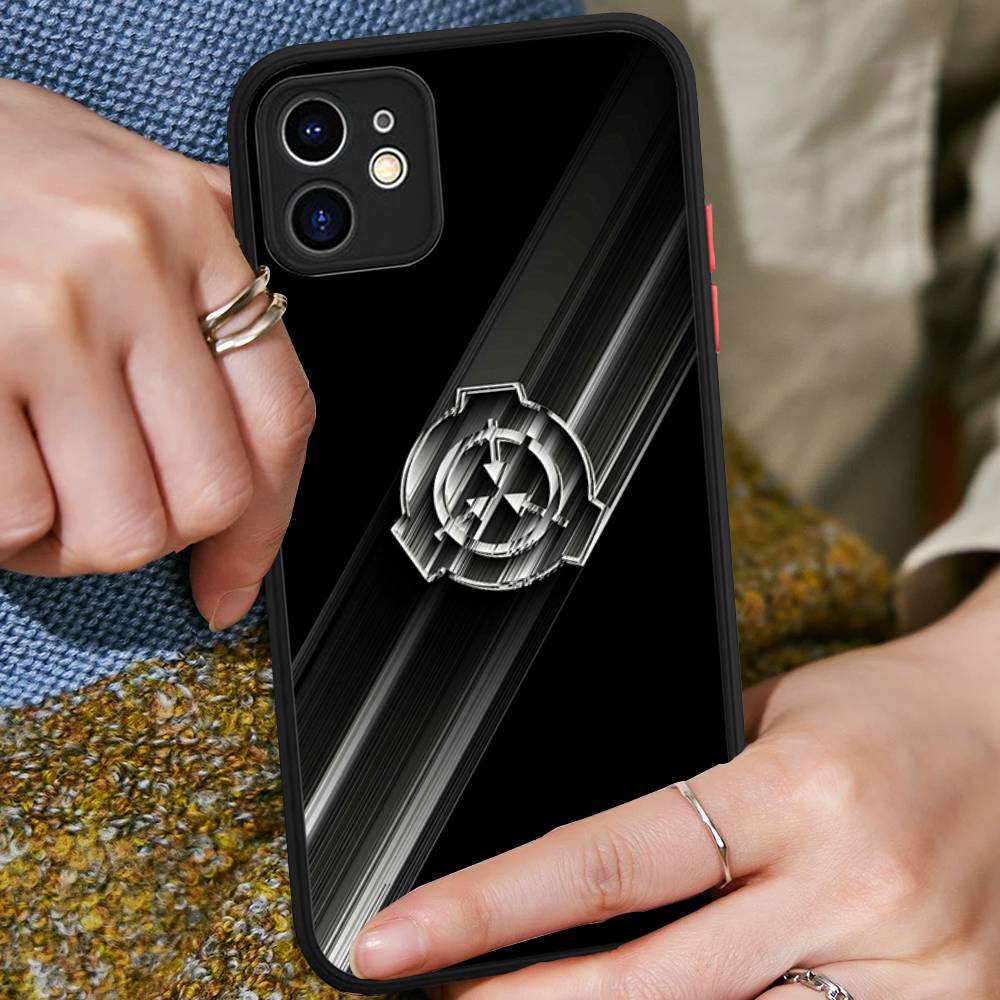 SCP Foundation Game Sci Fi For IPhone 11 12 13 14 15 16 Pro Max Plus Matte Translucent Phone Cover