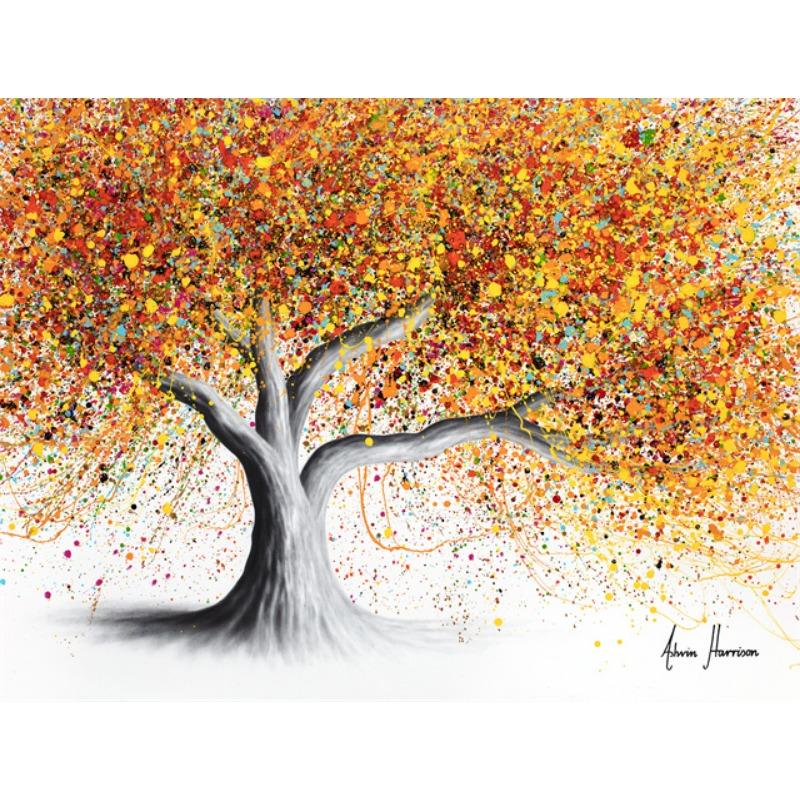 

Абстрактные красочные деревья холст картины постеры принты красивые деревья настенные художественные картины для гостиной украшения прохода дома 21cm×30cm NoFrame