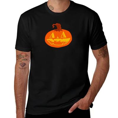 Halloween Pumpkin Tshirt Summer Holiday Casual Tee