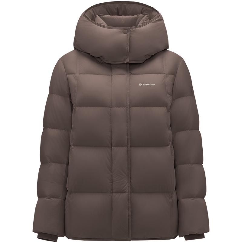 Tanboer Women's Short Detachable Hood Down Jacket TB5530358Z