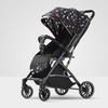 Lightweight Two-Way High Landscape Baby Stroller: Sit & Recline, One-Button Foldable Children's Pushchair.