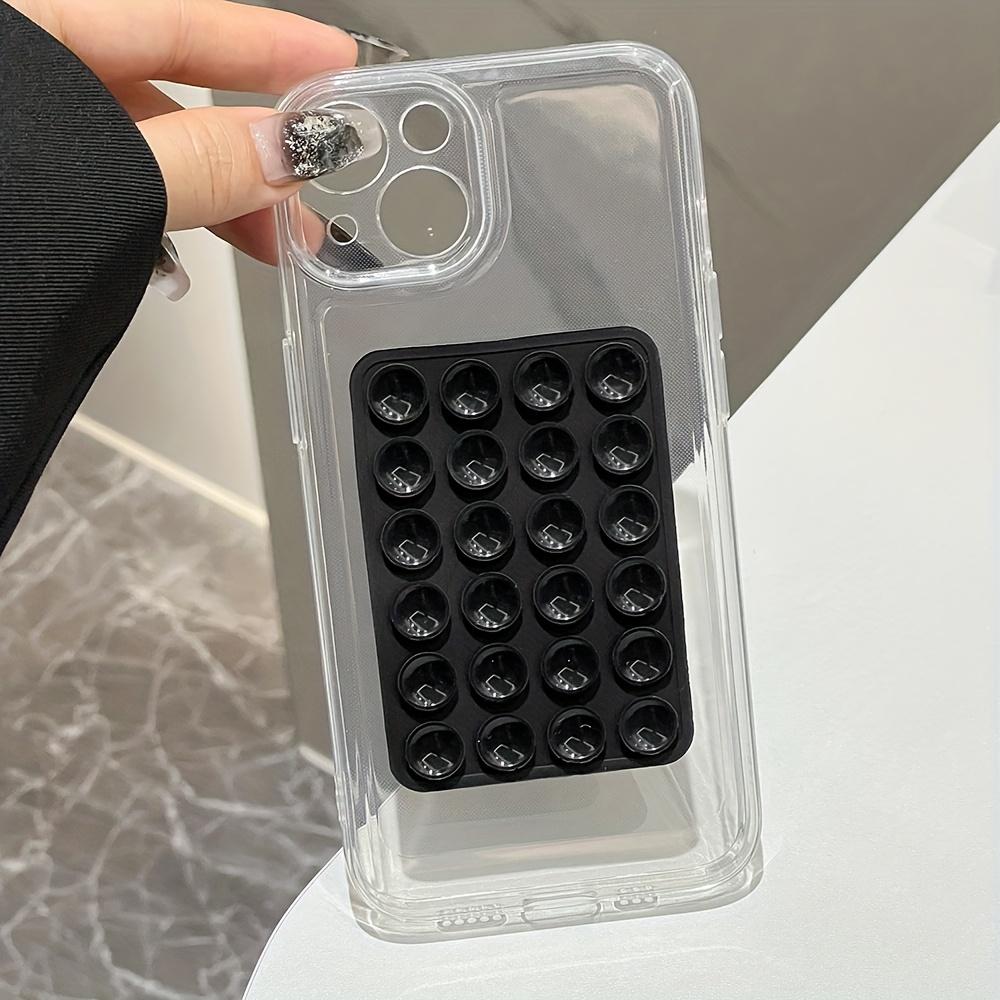 3D Suction Cup Airbag Clear Phone Case for Xiaomi Redmi Note 14 Pro Plus 5G 13 12S 12 11 10 Redmi 14C 13C 12C4G Shockproof Cover