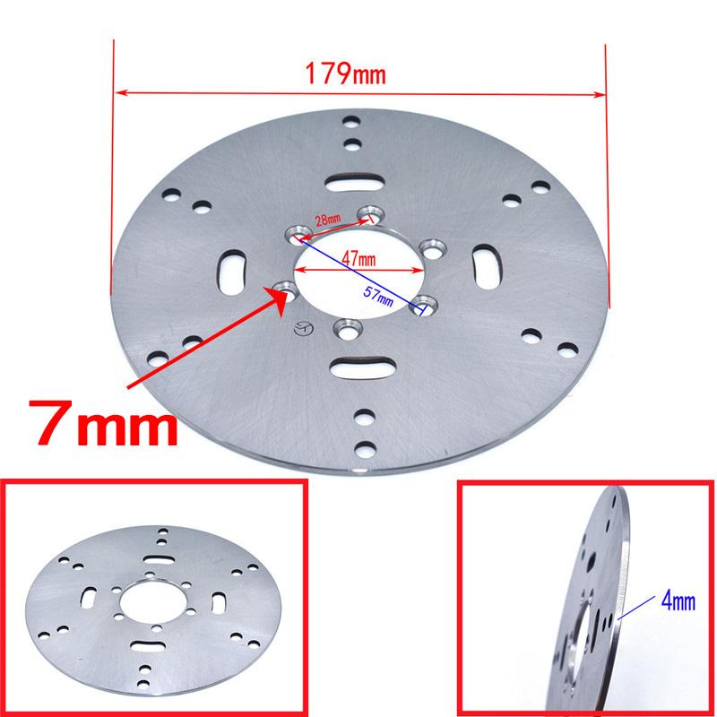Front Rear Brake Disc Rotor 108 130 158 170 180 190MM For 50 125cc 150cc 200cc 250cc Quad Pit Dirt Bike ATV UTV