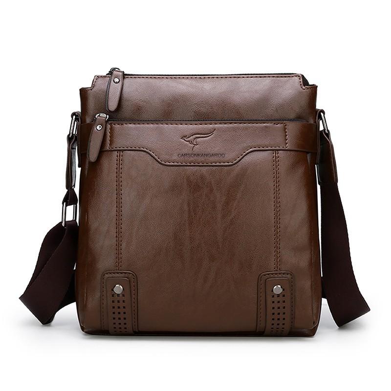 

Single Shoulder Bag Men s Casual Crossbody Business Commuting Soft Leather Travel