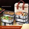 304 Stainless Steel Single-Layer Lunch Box