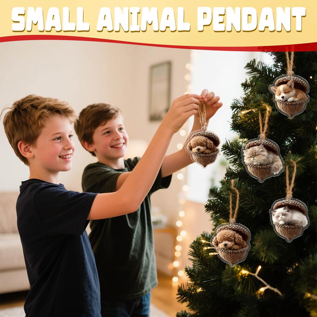 Pandantiv Decor de Crăciun Brad de Crăciun Brad de Crăciun și Decorațiune Cutie de Cadou