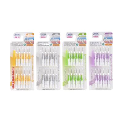 DENTAL MASTER 2-component Interdental Brushes (12 Pieces X 3 Sets)