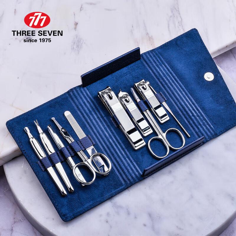 THREE SEVEN 10-Piece Stainless Steel Nail Clipper Set
