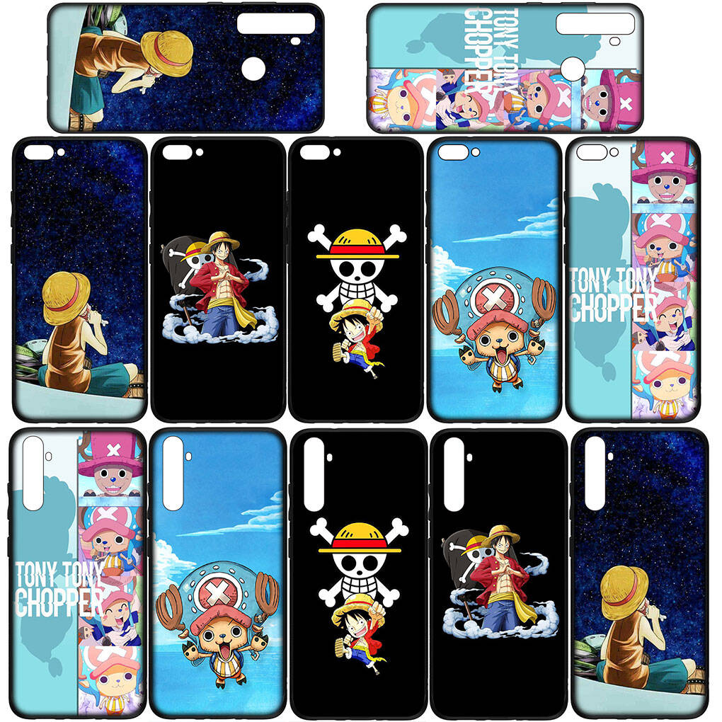 Phone Case for iPhone 17 15 16 Plus Redmi Note 14 12 11 13 Pro Max Huawei P30 P20 Lite OPPO A60 A40 A80 A18 Poster Luffy One Piece Tony Chopper Cover