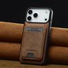 2 in 1 Magnetic Leather Cards Solt Wallet Case For iPhone 17 Pro Max 16 Plus 15 Plus 14 13 12 11 Fit Shockproof Pocket Cover