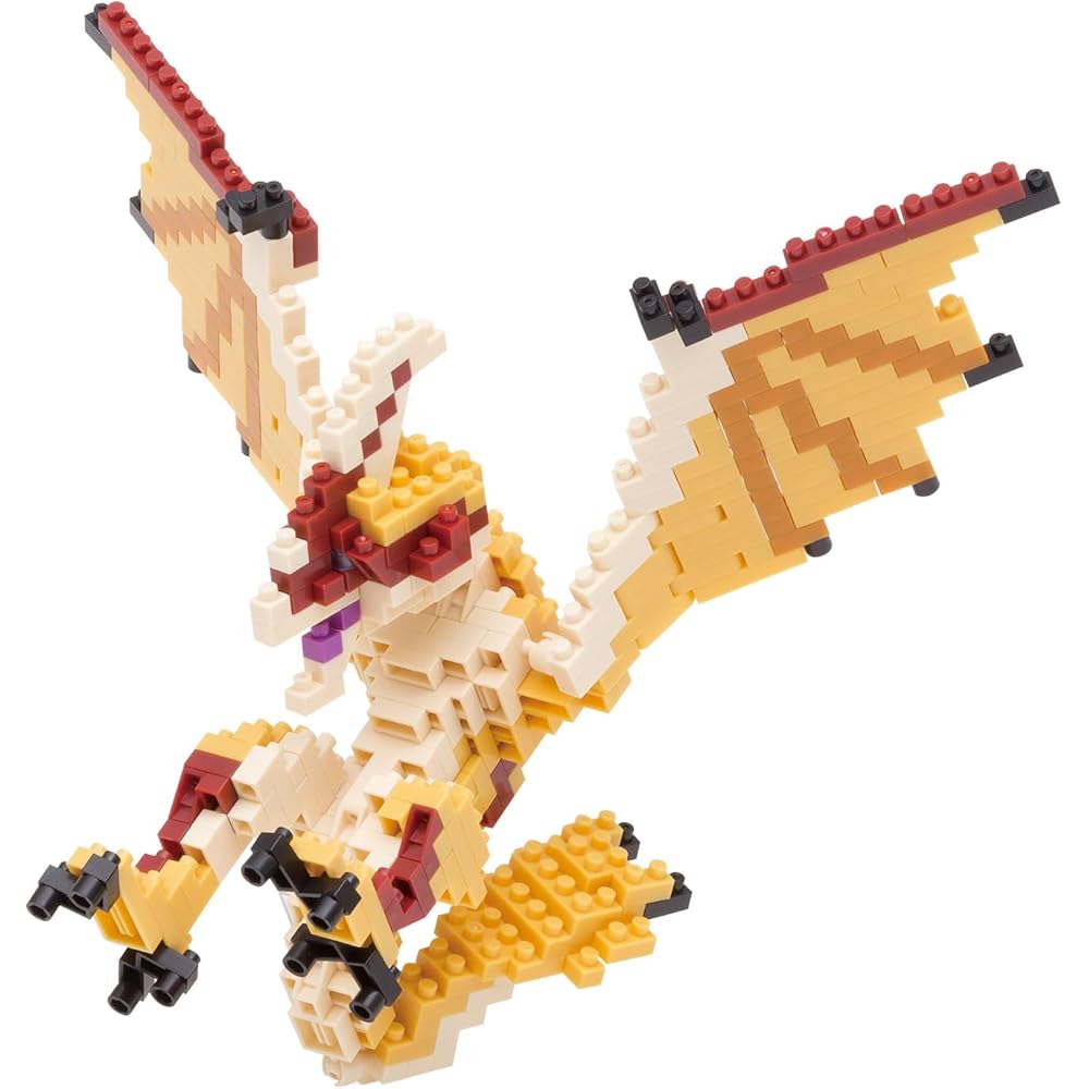 Kawada Nano Block Monster Hunter Celregios Building Set NBM-009R | 1000+ Pieces | Creative Toy for Ages 12+