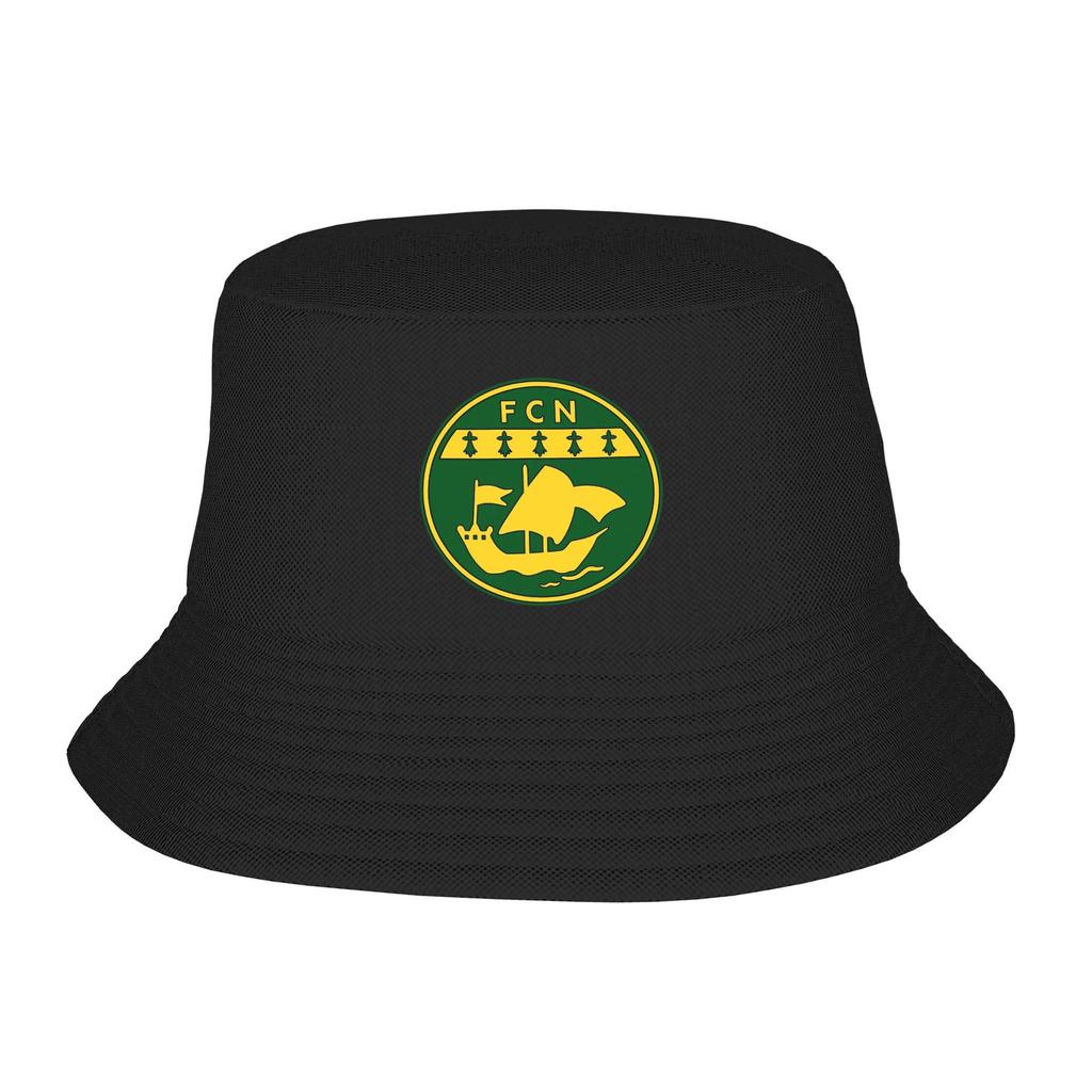Fc Nantes Football Bucket Hat Panama Bob Hats Outdoor Hip Hop Autumn For Summer Beach Fishing Unisex FisherUnisex Caps