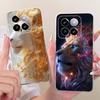 For Xiaomi Mi 14 Pro Case Cute Lion Fashion Painted Cover Soft Silicone Slim Phone Case For Xiaomi 14 Pro Mi14 Pro Fundas Bumper