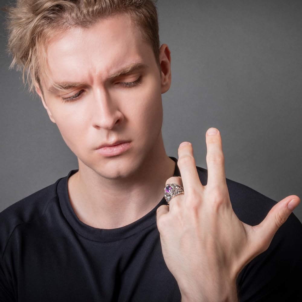 ArtemisClassic Pierścionek Michael Rozmiar Uniwersalny Srebrna Biżuteria Markowa Srebrny Pierścionek Srebrny Pierścionek 925 [Artemis Classic] ac-acr0228 Męski