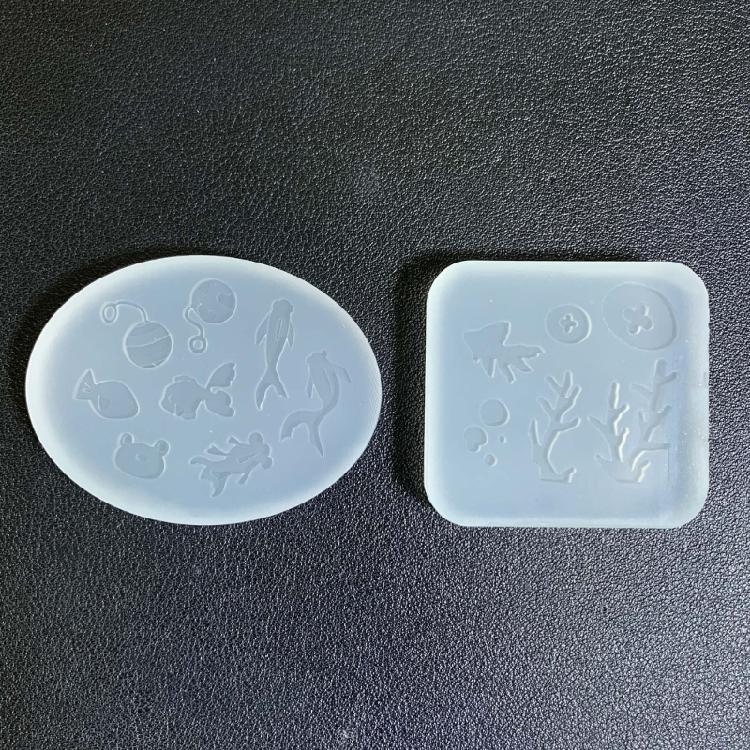 DIY Silicone Mold for Crafts DIY Fish/Coral Epoxy Mould Jewelry Making Supplies