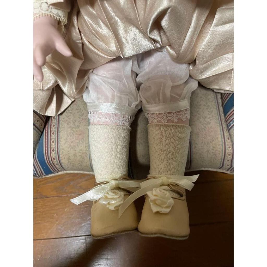 Used Bisque Doll Henri Doll Collector's Doll Long Face Jumeau Triste