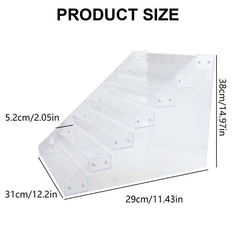 Acrylic Paint Storage Organizers Acrylic Paints and Brushes Organizers 7 Layer Stand for Efficient Tool Storage