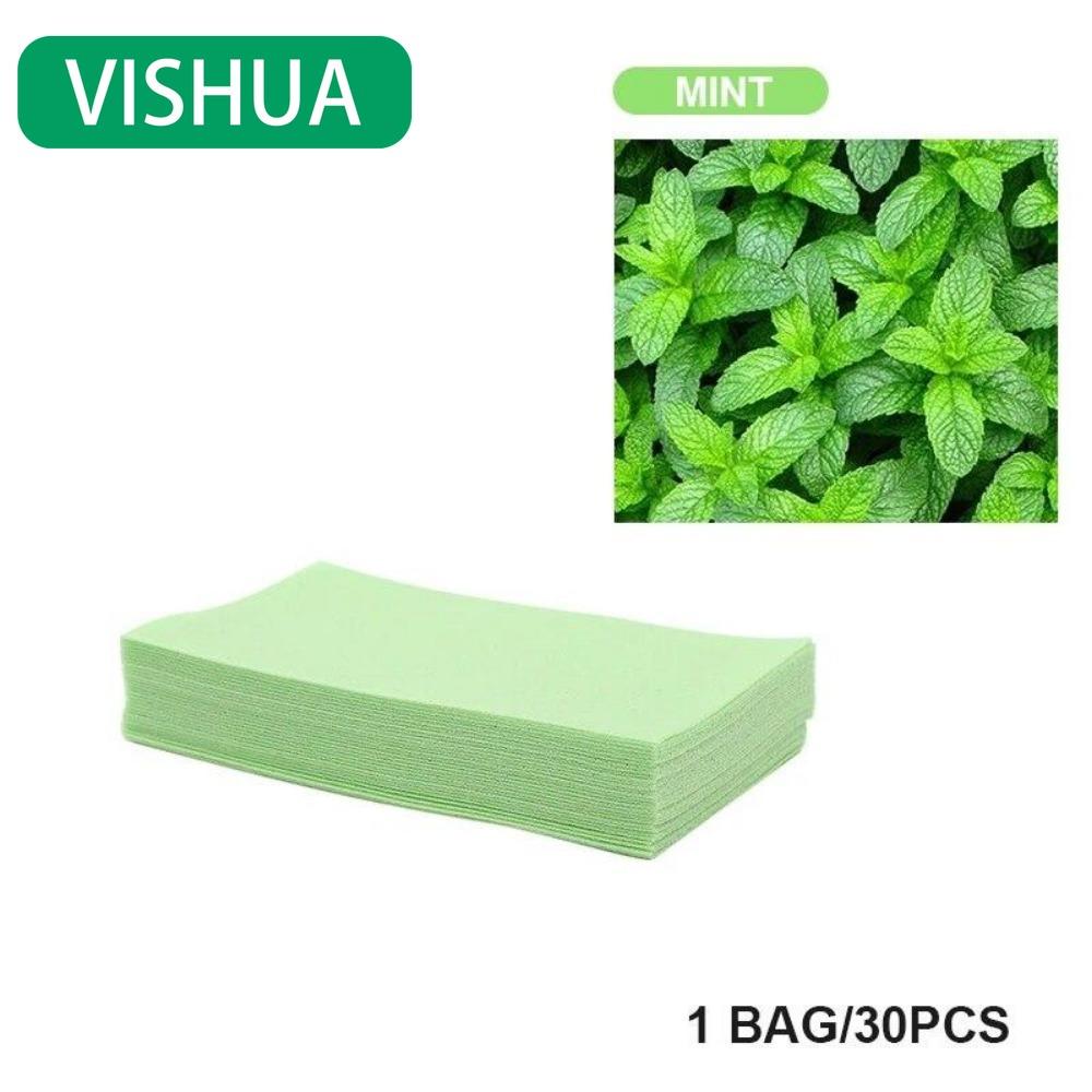 

30 шт./1 пакетик Таблетки для мытья пола Водорастворимые Стерилизующие Ароматные Дезодоранты для ванной и кухни Салфетки для чистки туалета зелёный