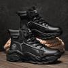 2025 Martin Boots Men's Autumn New High-top British Style Tooling Boots Men's Retro Casual Trend Martin Boots Men