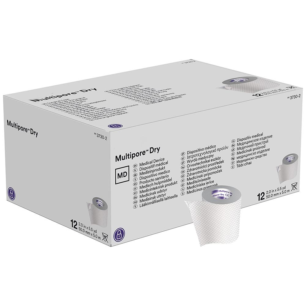 

Водонепроницаемая лента для фиксации кабелепроводов MULTIPORE DRY, подходит для влажных сред, суперэластичная и надежная фиксация. 3730 5cm*5m/12 rolls/1 box белый