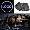 BFQ1 2PCS Wireless Led Car Door Lamp Welcome Laser Projector Atmosphere Warning Light Suitable Fit for All Models of Car Accessories