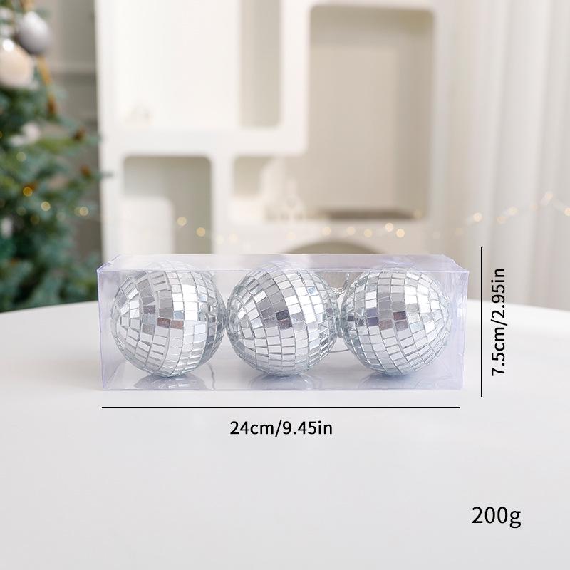 

Christmas Mirror Ball Scene Decoration & Party Prop