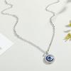 Necklace for Women Blue Turkish Golden/Silver Chain for Evil Eye Ne