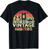 1986 Shirt. Vintage Birthday Gift, Funny Music, Tech Humor T-Shirt