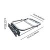 Motorcycle Cargo Carrier for Rear Storage, Tail Box Holder Electric Bikes