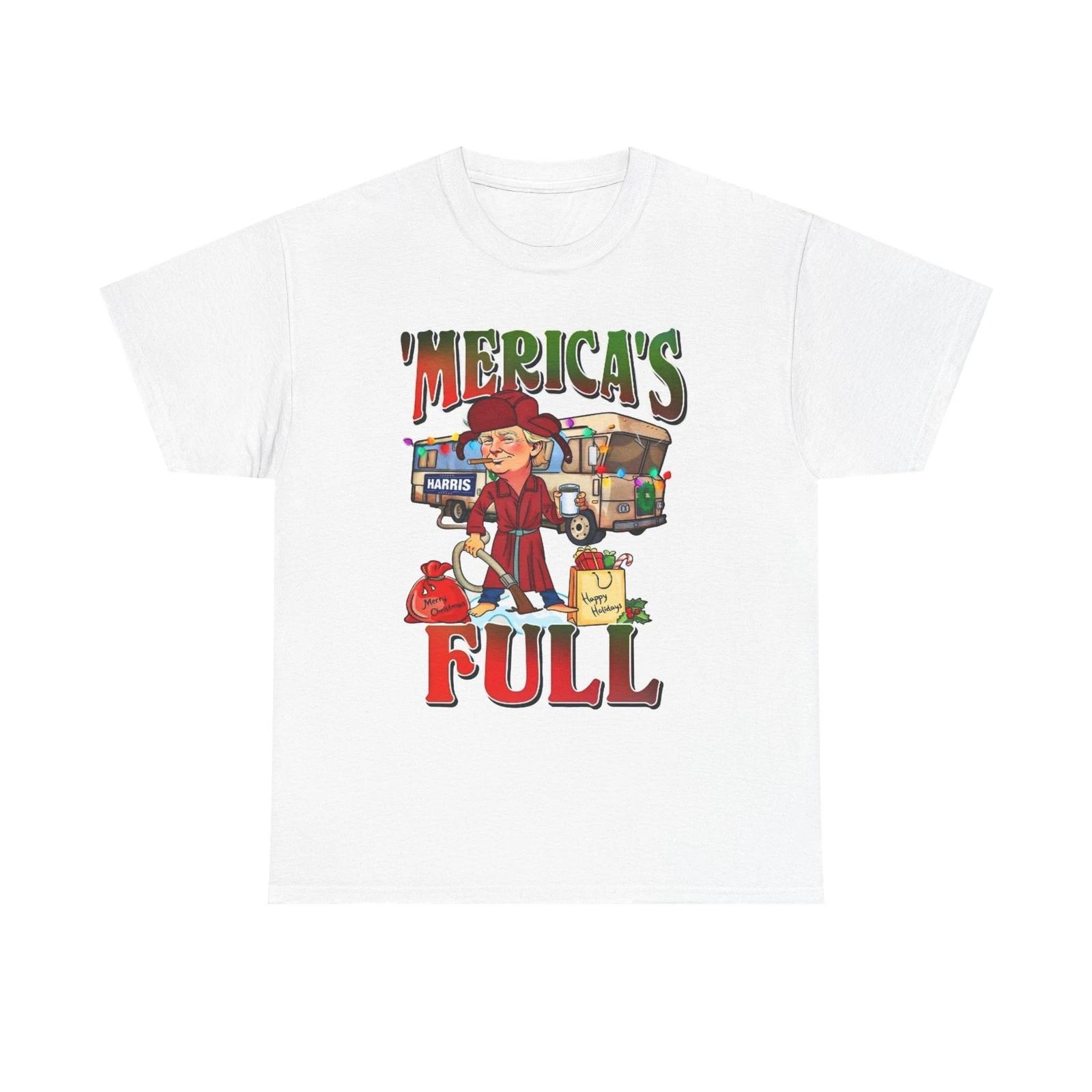 Men s and Women s T-shirts Trump Christmas XXL