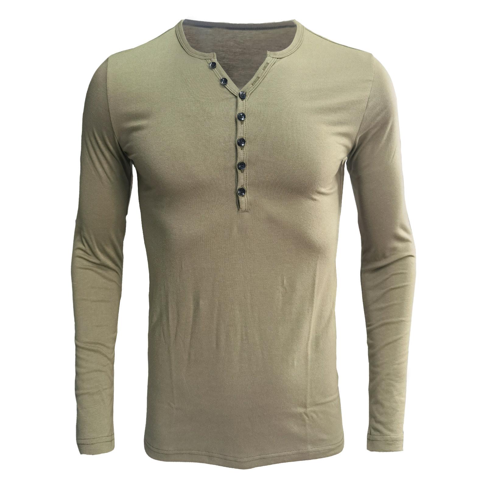 

Men s Shirt Loose Fit Heavy Weight Long Sleeve Performance T-Shirt XXL зелений