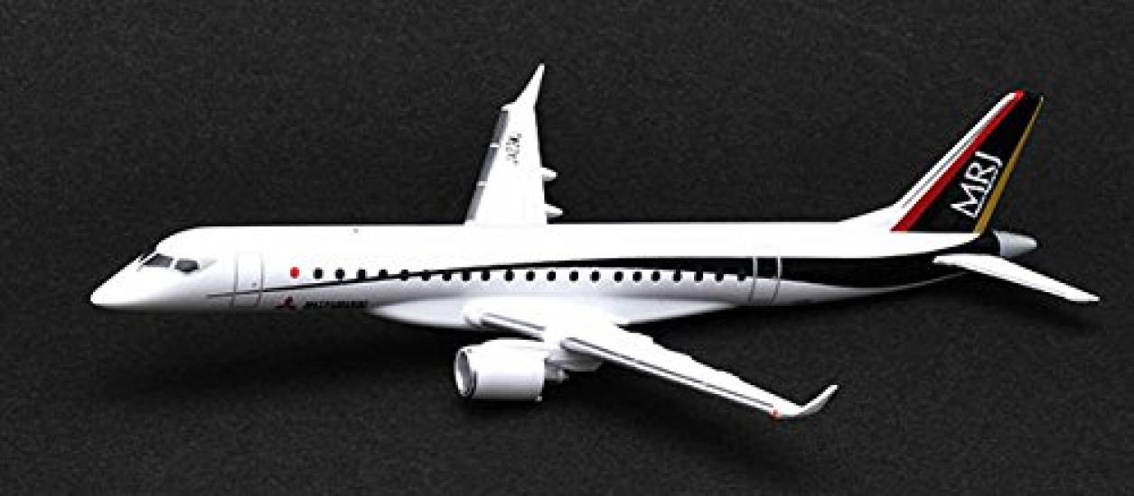 

Tomytec Diorama Collection Passenger Aircraft Collection Mitsubishi MRJ90 Flight Test Plane Finished Model 1/400 No. 3,