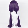 LAOBAO Cosplay Wig, Twin Tails, Purple, Long, Heat Resistant, Costume Wig, Halloween Costume Accessory, Cosplay Wig