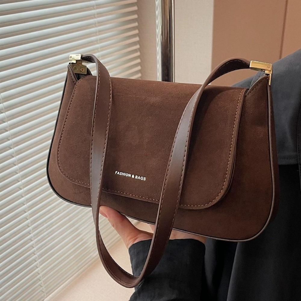 Underarm Commuter Bag for Women, Large Capacity, New Simple Small Square Bag, Versatile Texture, Single Shoulder Handbag