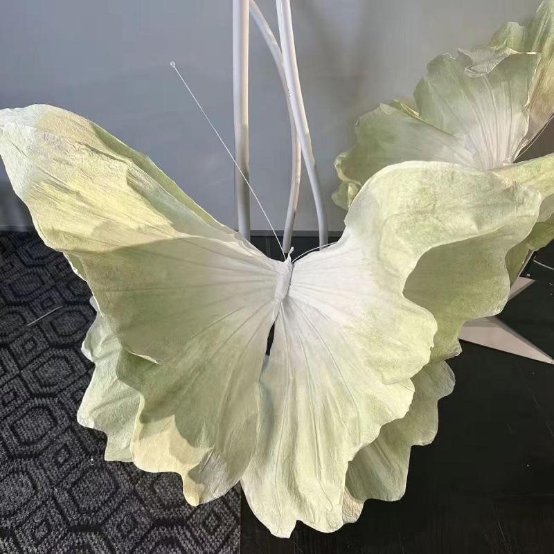 Große 3D Schmetterlingskunst für Hochzeitsdeko & Fotografie