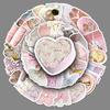 50 Pictures of Girl Ballet Style Graffiti Ins Wind Guka Creative Decoration Mobile Phone Case Suitcase Stickers Waterproof