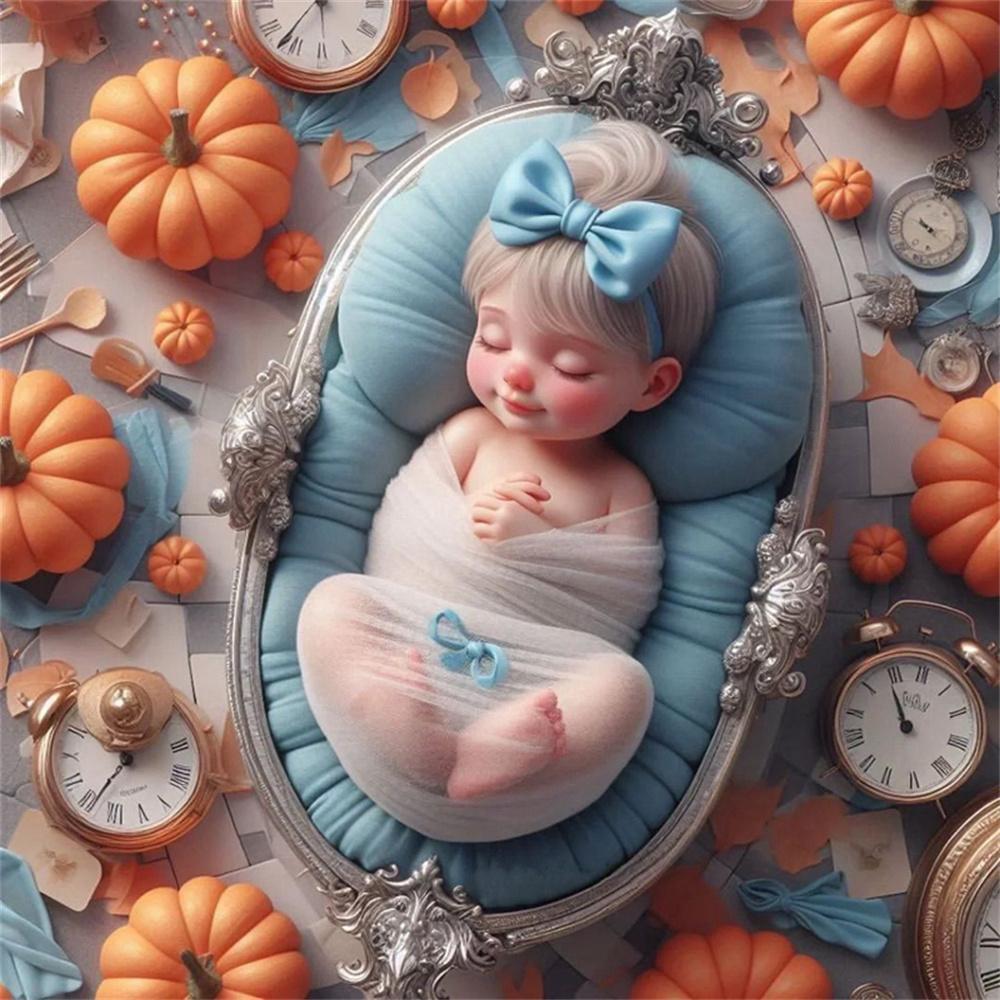 Disney Cartoon 5D Diamond Painting Full of Diamonds DIY Hand-applied Diamond Painting Princess Series Decorative Painting Kit