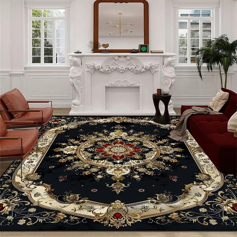 Luxury Persia Large Area Carpet for Living Room Retro Big Size Sofa Area Rugs 200x300cm Bedroom Cloakroom Non-slip Mats Washable