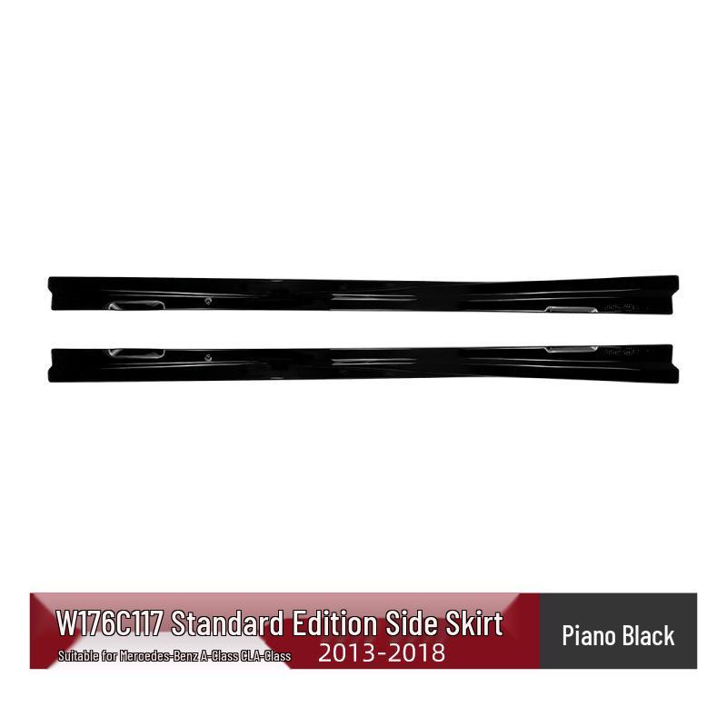 

Compatible with Mercedes-Benz A-Class W176 & CLA-Class C117 (2013-2018) Side Skirt Body Kit Spoiler.