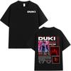 Rapper Duki ADA Tour Merch Tshirt Unisexs Women Clothing Cotton Cozy Oversized Tshirts Hip Hop Short Sleeve T Shirts Streetwear