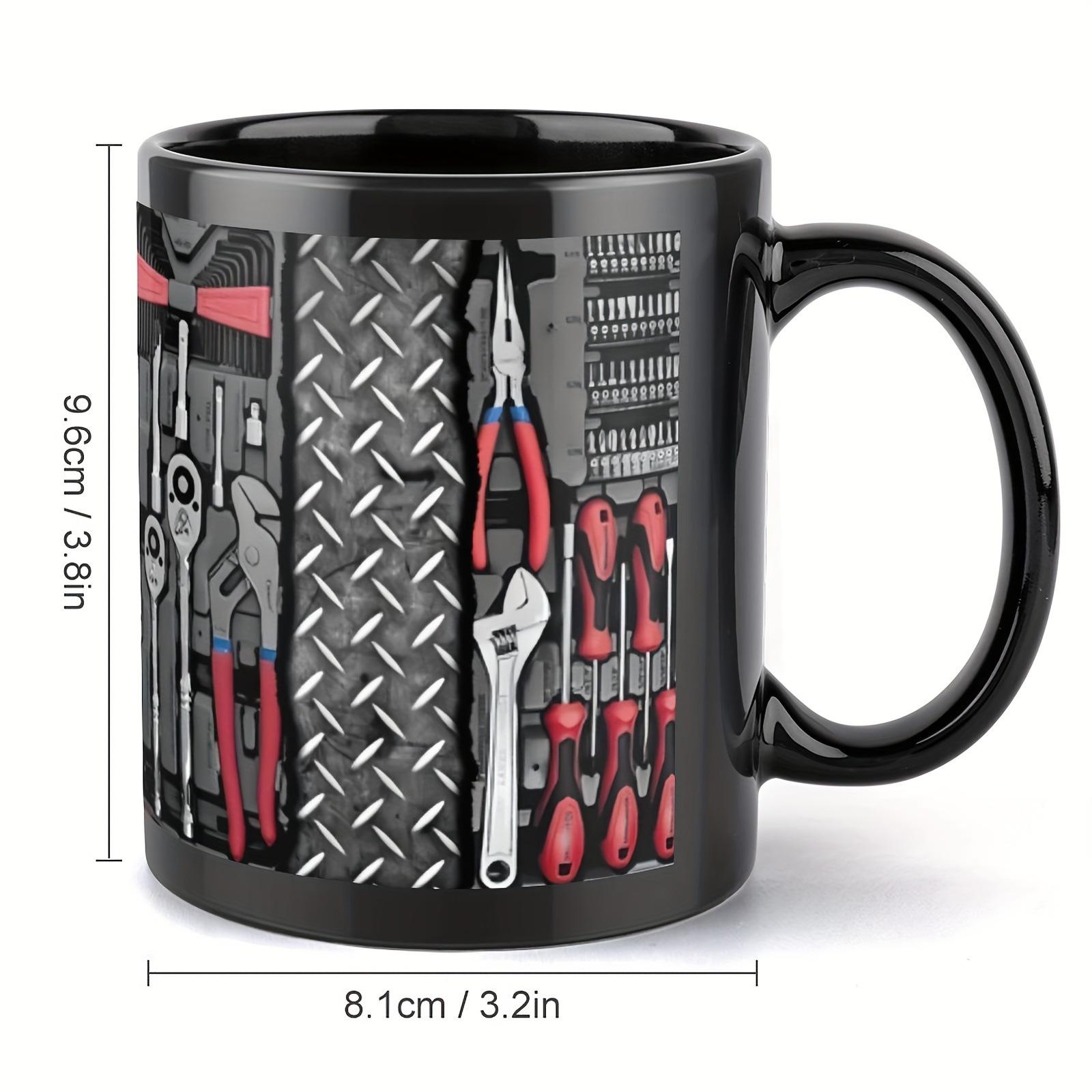 

Creative Toolbox Ceramic Coffee Cup 3D Milk Tea Water Cups Personalized Breakfast Mug Household Drinkware 360ml