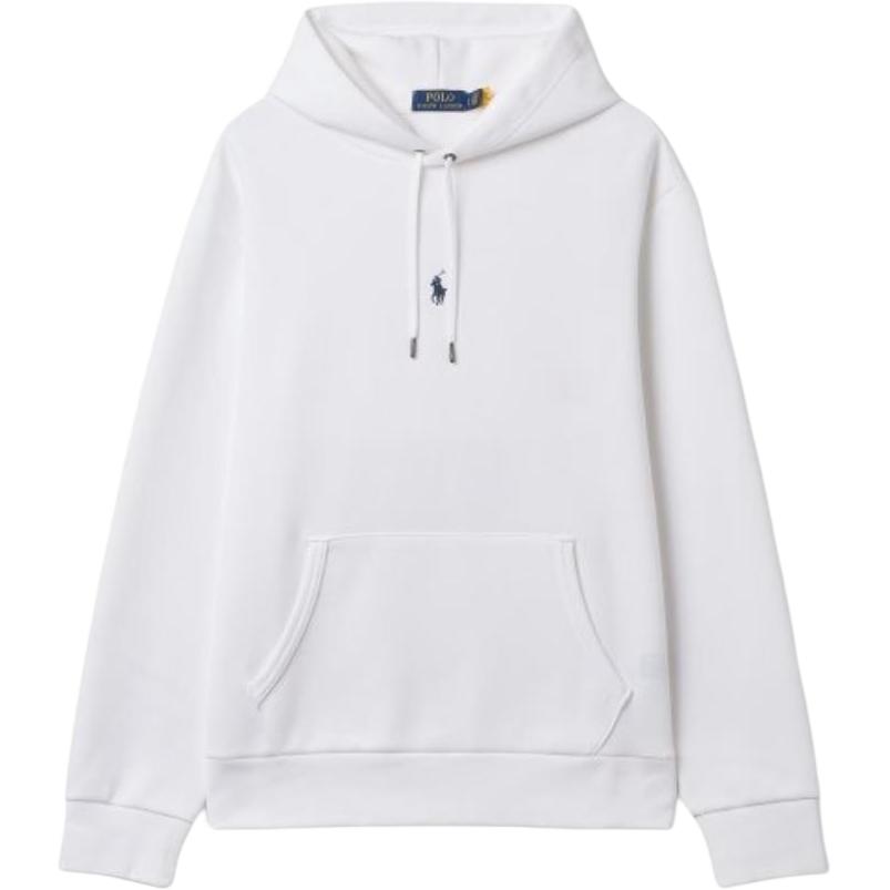 

Polo Ralph Lauren Однотонный худи с длинным рукавом для мужчин белый MNPOKNI16822766-100 M