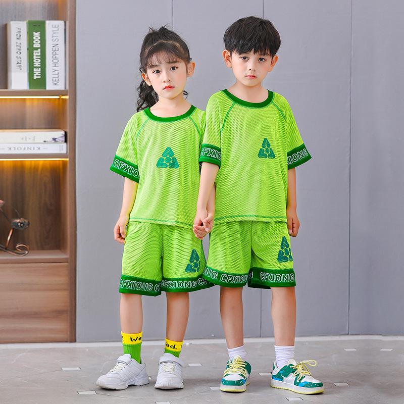 Kids' Quick-Dry Summer 2025 Sports Set: Short-Sleeved Top & Shorts