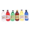 6Pcs 1/12 Dollhouse Miniature Resin Bottle Simulation Wine Bottle Model