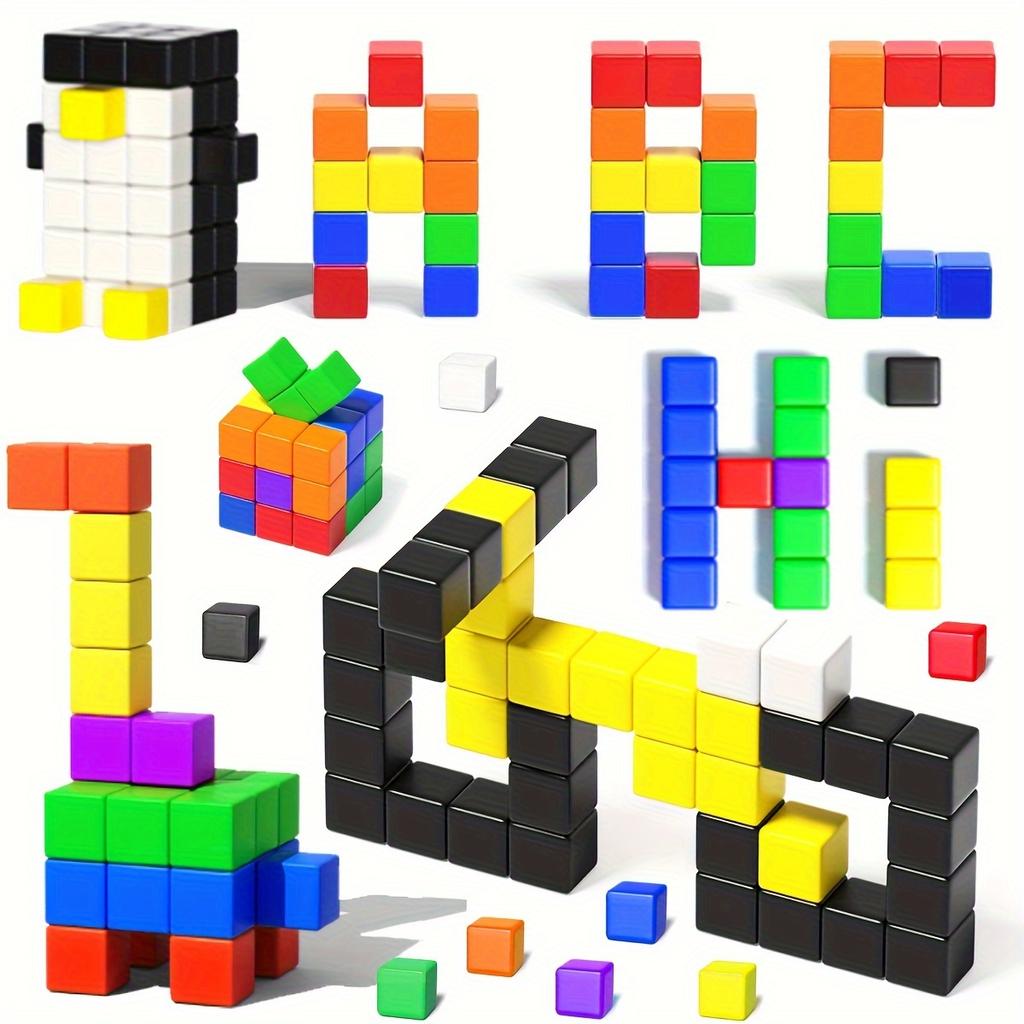 First-Class 48 Superior-Grade High-Standard 100Pcs Magnetic High-Standard Construction-Blocks 2Cm Premium-Quality Magnetic Top-Grade
